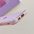 phylla Compatible with Samsung Galaxy S21 FE 6.4” 5g Phone Case Luxury Plating Cute Love Heart Side Small Pattern Case Full Camera Protection Soft...