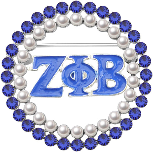 KEYCHIN ZPB Paraphernalia Brooch Pin 1920 Greek Sorority Gifts 1920 Fine Jewelry For Sorority Sisters...