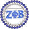 KEYCHIN ZPB Paraphernalia Brooch Pin 1920 Greek Sorority Gifts 1920 Fine Jewelry For Sorority Sisters...