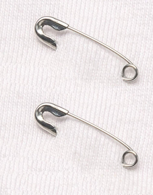 1,000Pcs Nickel-Plated Small Safety pins, 19mm Small Metal Sewing Clothing Accessories Decorative Fixed Safety pins (Silver)...
