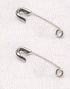 1,000Pcs Nickel-Plated Small Safety pins, 19mm Small Metal Sewing Clothing Accessories Decorative Fixed Safety pins (Silver)...