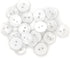 Dritz Blouse, White Pearl, 11mm, 20 pcs Shirt Buttons, Count...
