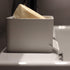 Soap Mate Slanted soap Dish with self-draining & Drying Fast Natural soap Saver for Bathroom, Shower tub & Kitchen Sink Household (Cool White)...