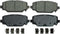 Wagner QuickStop ZD1596 Rear Disc Brake Pad Set for 2019 Dodge Grand Caravan...