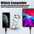 USB Car Charger, 4 Ports 50W with QC 3.0 Super Fast Charging, Cigarette Lighter USB Charger Adapter, Car Accessories, Compatible with Pro Max Andr...