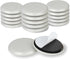 12pcs Easy Gliders for Furniture 2 inches Moving Pads on Carpet Moving Sliders for Heavy Furniture Self Adhered Beige Sliders for Hardwood Glides ...