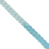 The Mandala Craft Aquamarine Sequin Trim by The Yard - Sequins on a Roll - Metallic Aquamarine Sequins for Crafts and Sewing...