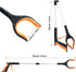 2-Pack Grabber Reacher Tool,32 Inch Extra Long Foldable Pick Up Stick with Strong Grip Magnetic,360°Rotating Anti-Slip Jaw,Trash Claw Grabber Tool...