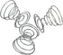 9pcs Air Plant Wire Stand,Tillandsia Holder Stainless Steel Air Plant Display Container Mini Spring Base Pineapple Base Home Tabletop Decorations...
