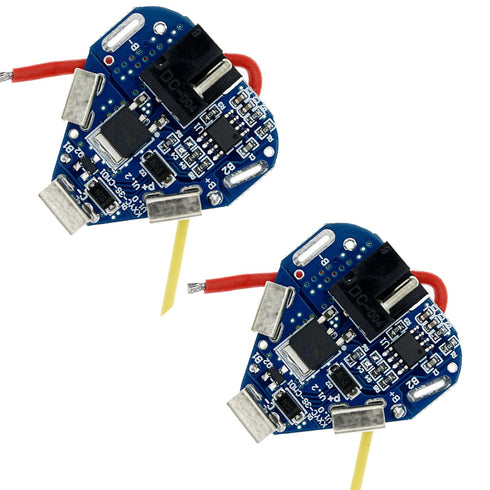 HiLetgo 2pcs 3S 12.6V 6A BMS Li-ion Lithium Battery Protection Board Power Bank Balancer Battery Equalizer Board for Electric Drill Tools...