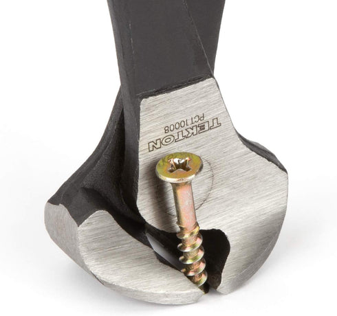 TEKTON 8 Inch End Cutting Pliers | PCT10008, Red...