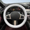 Car Steering Wheel Cover, Soft Odorless Silicone Steering Wheel Protector, Anti-Slip Auto Steering Wheel Cover Universal Fit 14 Inch, Vehicle Inte...