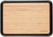 Dreamfarm Fledge Bamboo Dishwasher-Safe, Double-Sided Cutting Board with Non-Slip, Juice-Catching Flip-Up Silicone Edges - 10"x7", Bamboo...