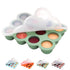 Baby Food Storage Container - 1.5oz x 12 Pods Silicone Freezer Tray with Lid for Homemade Baby Food, Fruit Purees, Vegetable & Breast Milk (Green)...