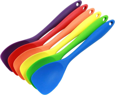 Chef Craft Premium Silicone Spoon Spatula, 11.5", Orange...