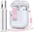 Clear AirPod Case, for AirPods 2nd/1st Generation Case with Cleaner Kit, Secure Lock Airpods Case for Apple AirPods 2nd/1st Gen Charging Case with...