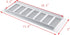 Geesatis 11.8 x 4 inch / 300 x 100 mm Rectangle Shape Mesh Air Vent for Cabinet Shoe Cabinet Hardware Accessories Ventilation Cover, with Mounting...