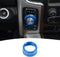 for Durango Gear Shift Knob Cover Trim Ring for Dodge RAM 2013-2017/Durango 2014-2017 Blue Interior Accessories...