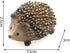 Mini Hedgehog Figurine 2PCS Lively Resin Statues Animals Figurines Pet Sculptures Fairy Wild Miniature Garden Accessories for Micro Landscape Plan...