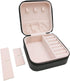 Mini Jewelry Travel Case,Small Travel Jewelry Organizer, Portable Jewelry Box Travel Mini Storage Organizer Portable Display Storage Box for Rings...