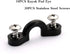 Kayak Pad Eye Kit, 10PCS Nylon Bungee Deck Loops Tie Down Pad Eye with 20 Screws for Boat Kayak Deck Rigging Kit...