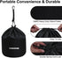 Camping Cookware Mess Kit Bag, High Capacity Camping Tableware Storage Bag, Drawstring Heavy Duty Water Resistant Cookware Organizer for BBQ Outdo...