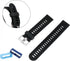 Smart Watch Band Fixing Rings, 8 Pack 20mm Watch Strap Silicone Security Connector Rubber Watch Band Secure Holder Loops Keeper Fastener Rings Rep...