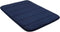 Navy Blue Memory Foam Bath Mat-Incredibly Soft and Absorbent Rug, Cozy Velvet Non-Slip Mats Use for Kitchen or Bathroom (17 Inch x 24 Inch, Navy)...
