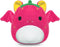 ROMINVIC Strawberry Bat Plush,8 inch Stuffed Animal Bat Plush Pillow, 3D Kawaii Bat Plushie Stuffed for Christmas Birthday Kids Gifts Home Decorat...
