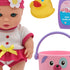 New Adventures Magic Nursery: Love Buckets - Bath Safe 8" Baby Doll Playset, Bath Time Playset, Ages 2+...
