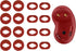 Galaxy Buds Live Adapter Tips Eartips Earbuds, 8 Pairs Replacement S/L 2 Size Silicone Rubber Ear Tips Buds Wing Tips Fit in Case Compatible with ...