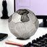 Modern Day Accents 3618 Facetado Silver Sphere, Filler Balls, Home Office, Room Decor, Desk, Tabletop, Modern Home Decor, Centerpiece, Decorative ...