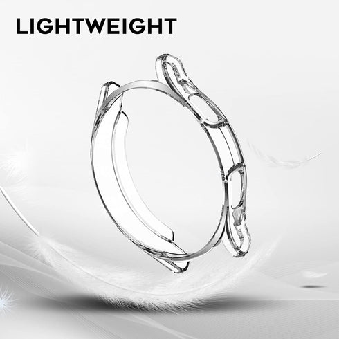 (3Pack) Seltureone Compatible for Samsung Galaxy Watch 4 44mm Case Cover, Soft TPU Protective Bumper Shell Screen Protector Cover for Galaxy Watch...