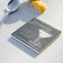Margarita Drink Recipe Coaster, Joyride Home Decor, Single Ceramic Coaster, 4-inch Individual Square Drink Coaster, Non-Slip Cork Back, Protects S...