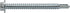 Power Pro Premium Self-Drilling Metal Screws, Zinc Plated Steel, Hex Washer Head Metal to Metal Winged Point Screws, Silver, ¼ x 2-½ inches, Box o...