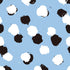 Spot Blue Wallpaper Peel and Stick Black and White Polka Dot Skyblue DIY Contact Paper for Cabinets Nursery Kids Bedroom Vinyl Roll Removable Self...