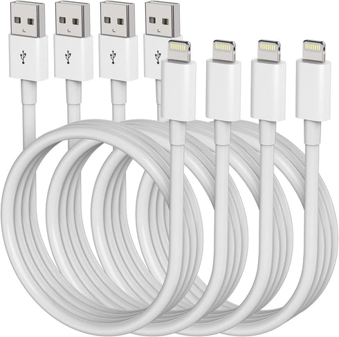 iPhone Charger 6 Feet Apple Certified MFi, Lightning Cable 6ft Fast Charging Compatible with iPhone 14 13 12 11 Pro Max XR XS X 8 7 Plus 6S iPad P...
