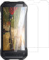 Nakedcellphone Compatible with Verizon Kyocera DuraForce Ultra 5G UW (E7110) Tempered Glass Screen Protector - Twin Pack - Clear Transparent 9H Ha...