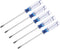 uxcell Mini Slotted Screwdriver, 3.0mm Flat Head 127mm Length for Small Appliances Repair, 5 Pcs...