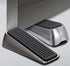 Thirard Door Stopper - Durable Alloy Construction, Secure Rubber Sole, Elegant Nickel Finish - Versatile, Easy Installation, and Noise-Reducing fo...