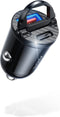 AINOPE USB C Car Charger Fast Charge, 60W Smallest USB Car Charger Flush Fit 30W QC&30W PD Fast Cigarette Lighter USB Charger Compatible with iPho...