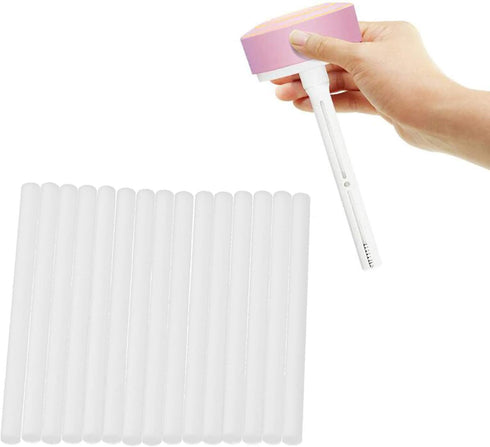 30Pcs Cotton Swab Filter, 5x80mm Humidifier Filter, Humidifier Replacement for Bedroom, Humidifier, Aroma Diffuser, Atomizer...