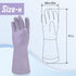 Cleanbear Rubber Gloves without Smell Reusable Househould Gloves Latex Free Gloves for Dish Washing and Home Cleaning 3 Pairs of Cleaning Gloves w...