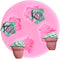 Succulent Fondant Molds Succulent Plant Cake Decorating Silicone Mold For Cake Decoration Cupcake Topper Chocolate Candy Gum Paste Polymer Clay...