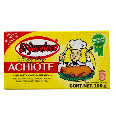 El Yucateco Paste Achiote, 3.5 oz...