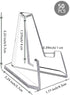 50 Packs Card Display Stand, Mini Clear Acrylic Easel Stands 2.25 Inch Coin Display Stand for Baseball Sports Trading Cards Medals Pockets Watches...