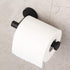 GERZ Bathroom Toilet Paper Holder SUS 304 Stainless Steel Matte Black Tissue Paper Roll Holder Wall Mount...