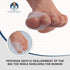 Dr. Frederick's Original Covered Toe Spacers - Gel Shields - 4 Pieces - Bunion Pain Relief...