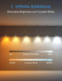 meross Wi-Fi Smart Light Bulb, Color Changing Led Bulbs Compatible with Alexa and Google Home, 2700K-6500K Tunable White, 810 Lumens 60W Equivalen...
