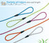 1/5", 1/3" Rope Dog Leash 6 Foot, Lightweight Sturdy Dog Walking Leash with Rotating Metal Clip, Multi-Color Pet Leash for Small Medium Dogs, Cats...